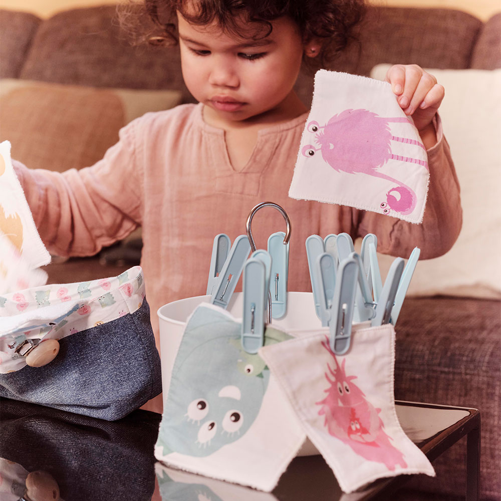 bubble b les lingettes réutilisables bubble b Les accessoires bébé