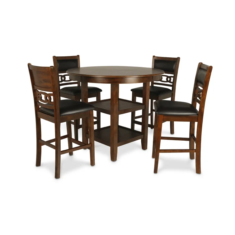 Round Solid Wood Dining Set