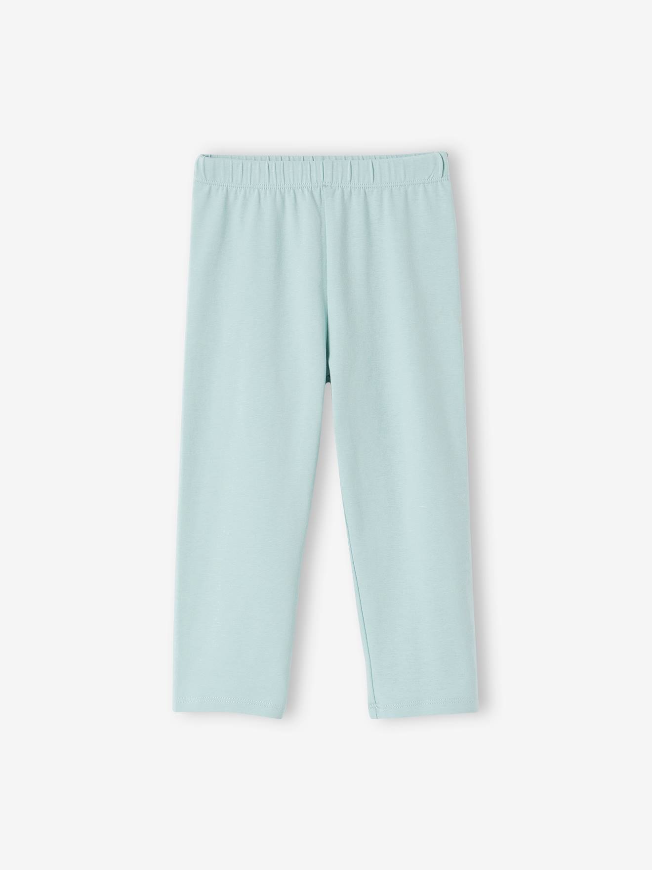 Vertbaudet 2er-Pack Mädchen 3/4-Leggings BASIC Oeko-Tex - pack koralle