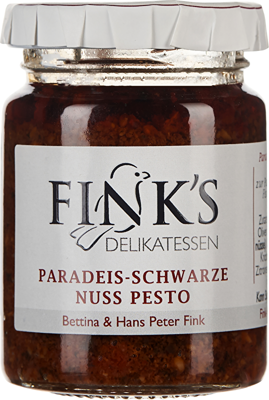 Fink's Delikatessen Paradeis-Schwarze Nuss Pesto 110g
