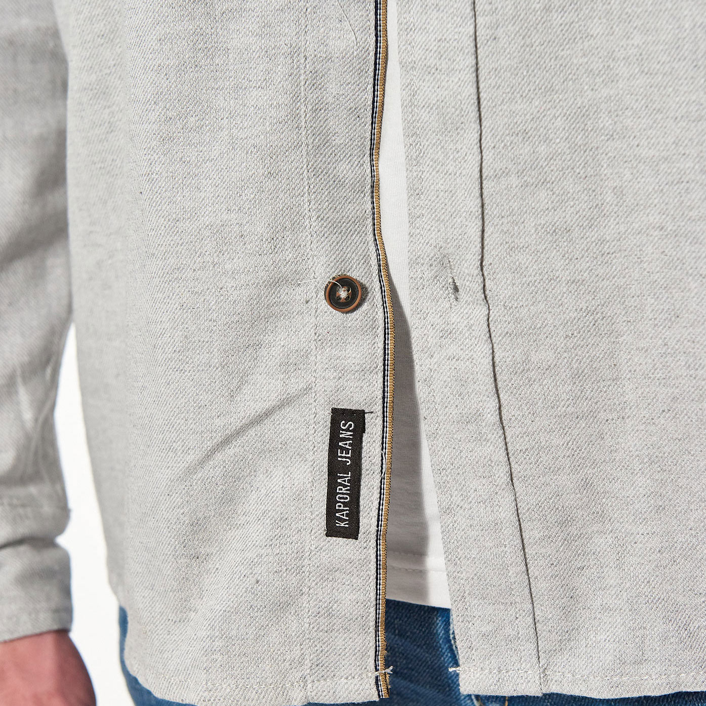 NEMO   Chemise grise Homme