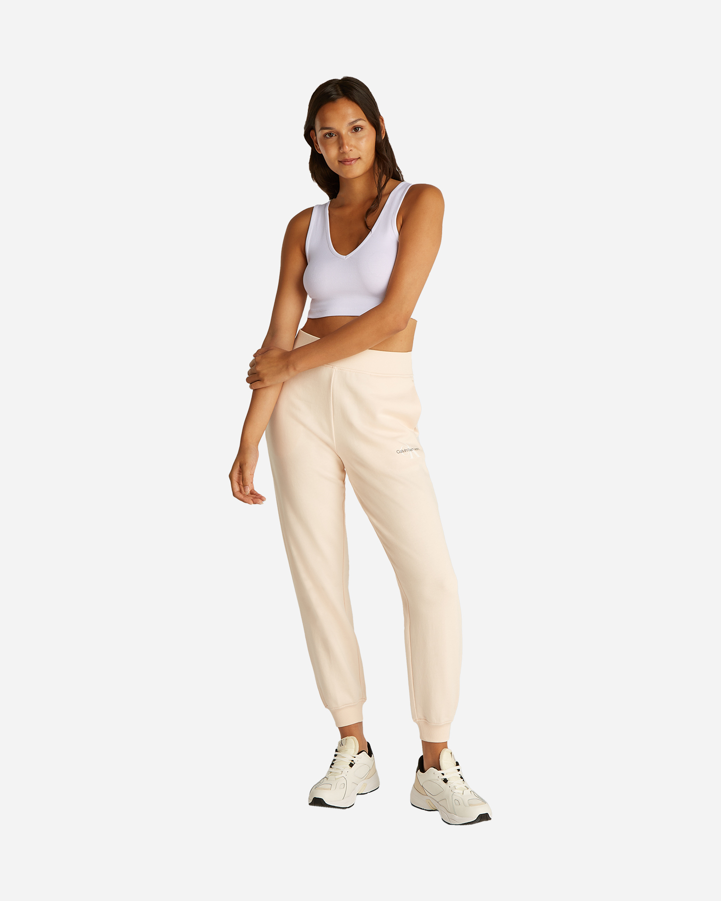 Calvin Klein Jeans Label Rib Tank Top W J20J225308-YAA