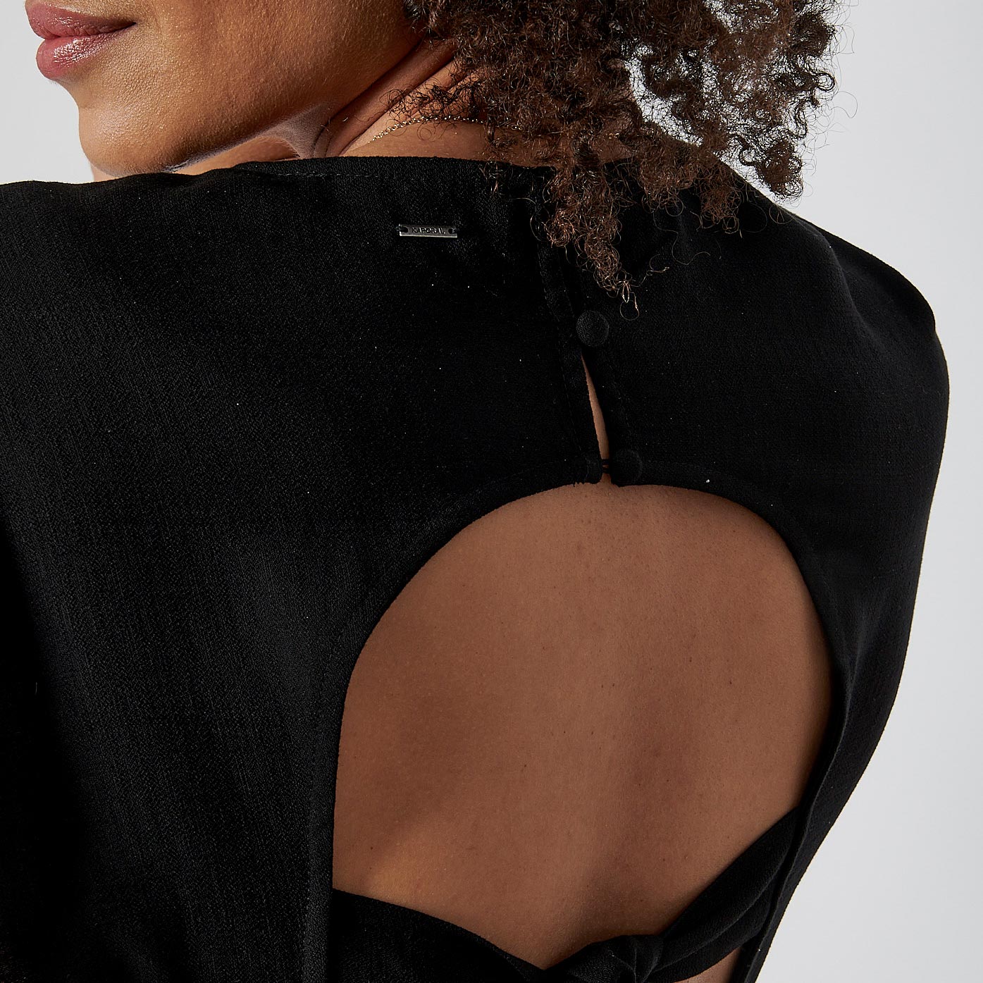 CAEL   Robe longue noire Femme