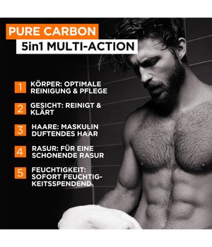 L'Oréal Men Expert Carbon Clean 5in1 Multi-Action Doppelpack Duschgel-800 ml