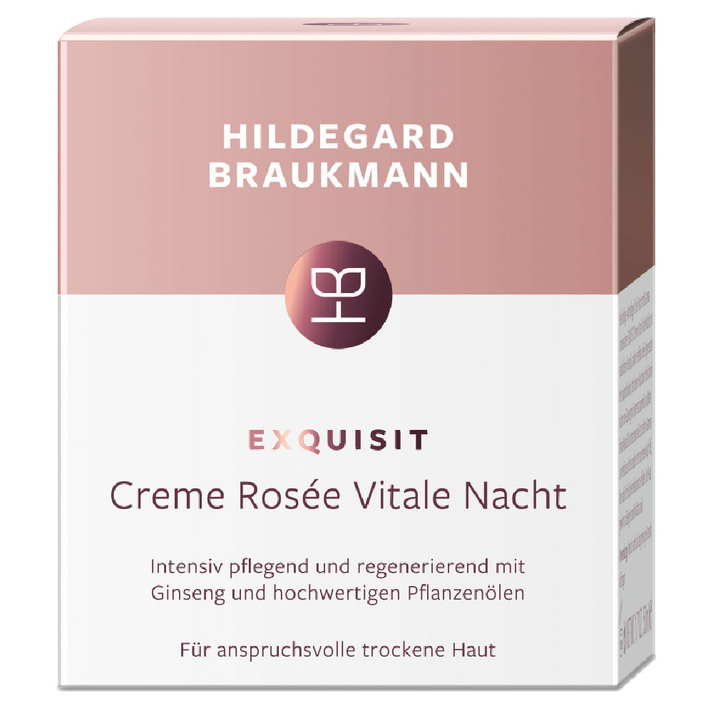 Hildegard Braukmann exquisit Créme rosèe vitale Nacht 50 ml