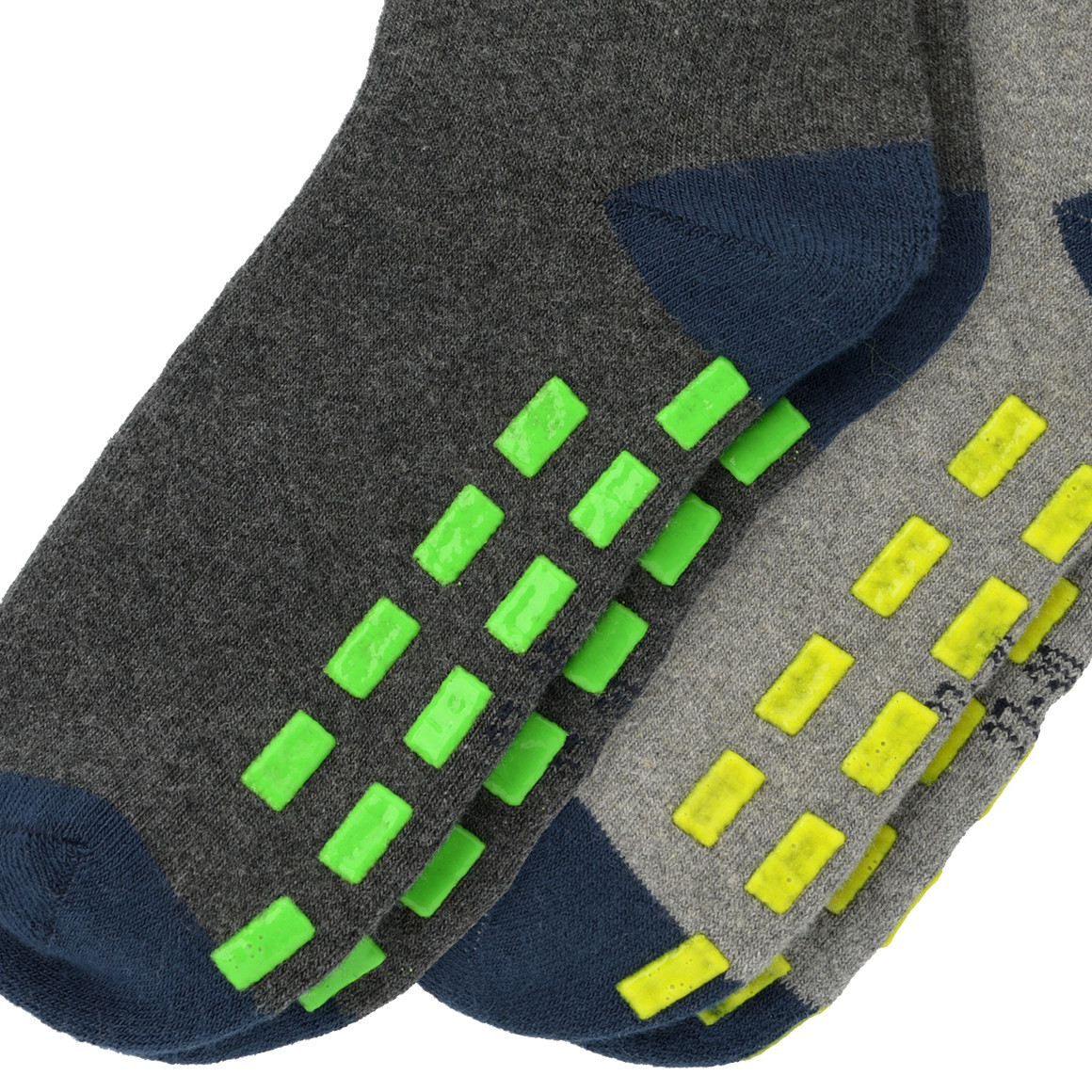 2 Paar Jungen Stoppersocken mit Dino-Motiven