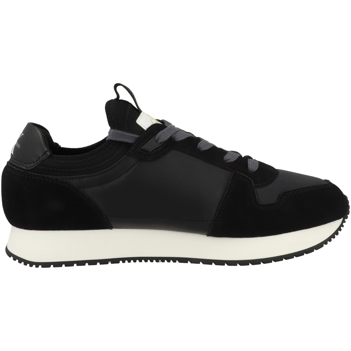 Calvin Klein Jeans Runner Sock Laceup Sneaker low schwarz