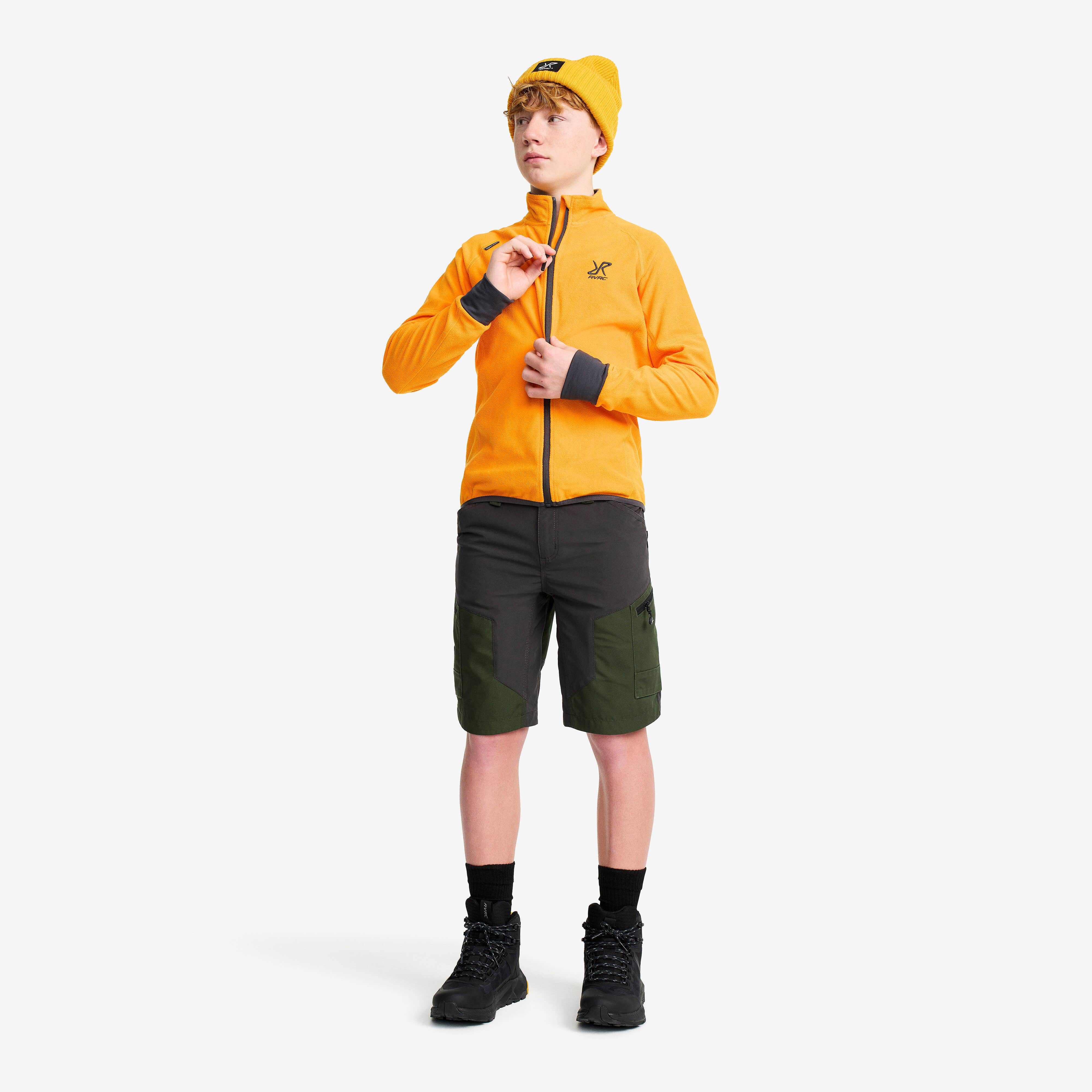 RVRC GP Shorts Teens Forest Green