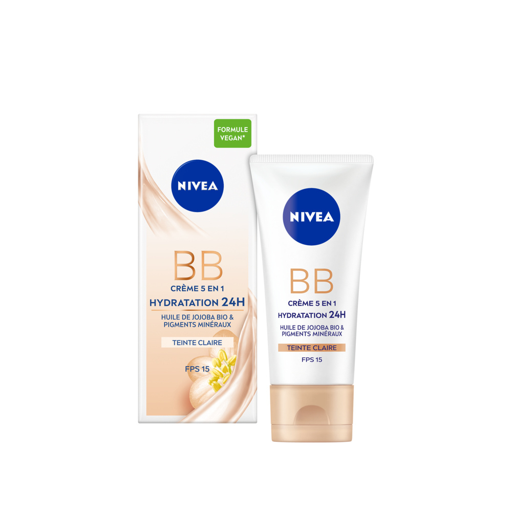 nivea ESSENTIALS - BB crème Teinte Claire BB crème visage éclat - FPS 15