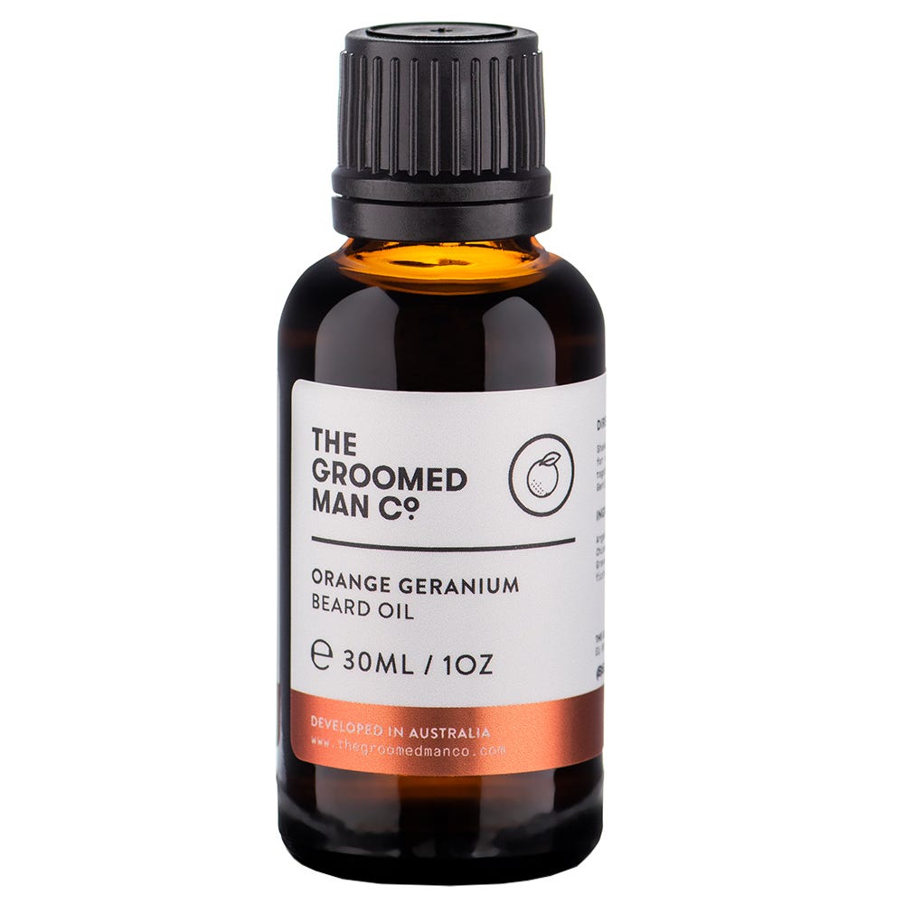 The Groomed Man Orange Geranium Beard Oil 30 ml