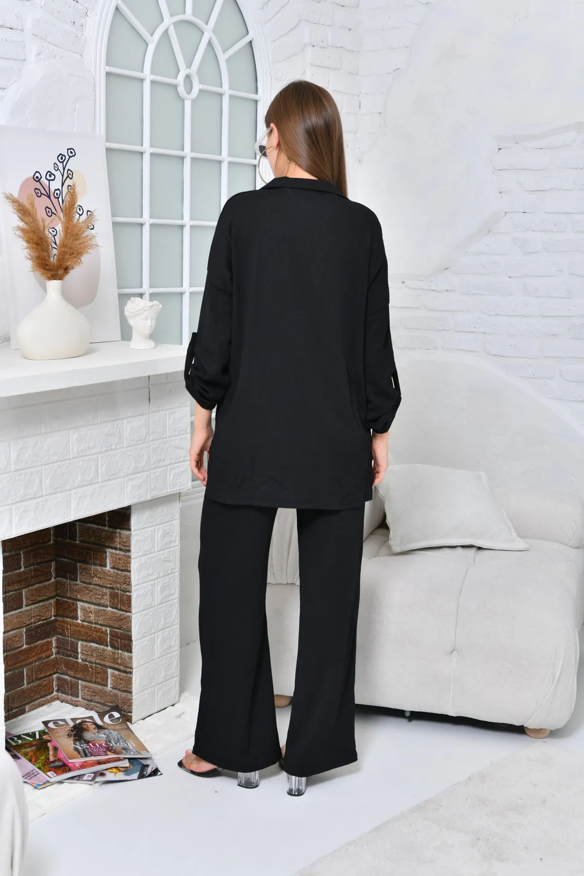 VOLT CLOTHİNG  Zweiteiler - Schwarz - Regular Fit