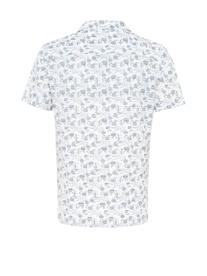 Felix Hardy Hemd in Weiss-Navy1 günstig kaufen