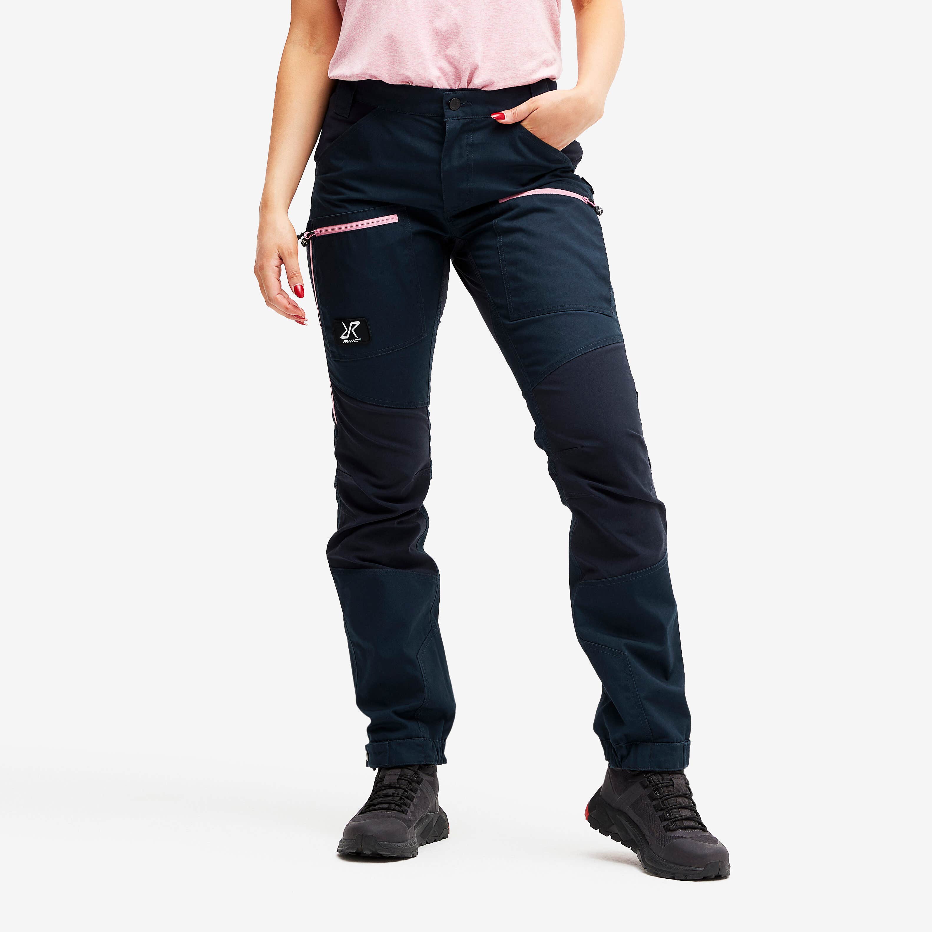 Nordwand Pro Pants Femme Thunder Blue/Orchid Smoke