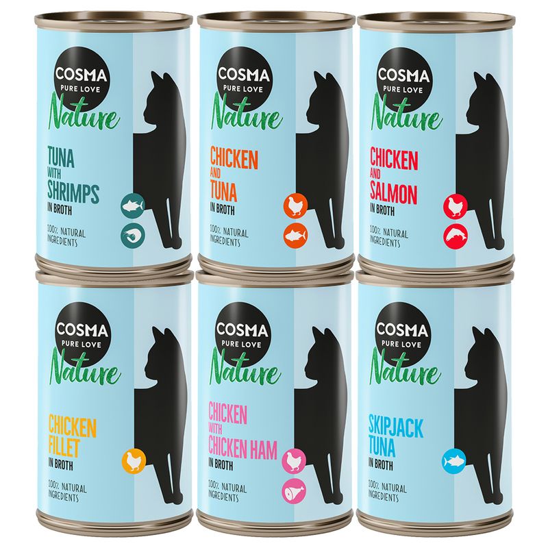 Sparpaket Cosma Nature 24 x 140 g zu TOP-Preisen