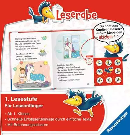 Leserabe - 1. Lesestufe: Mein Freund, das Einhorn