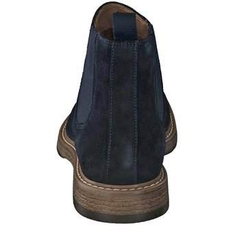 Leone Redla Chelsea Boots in blau