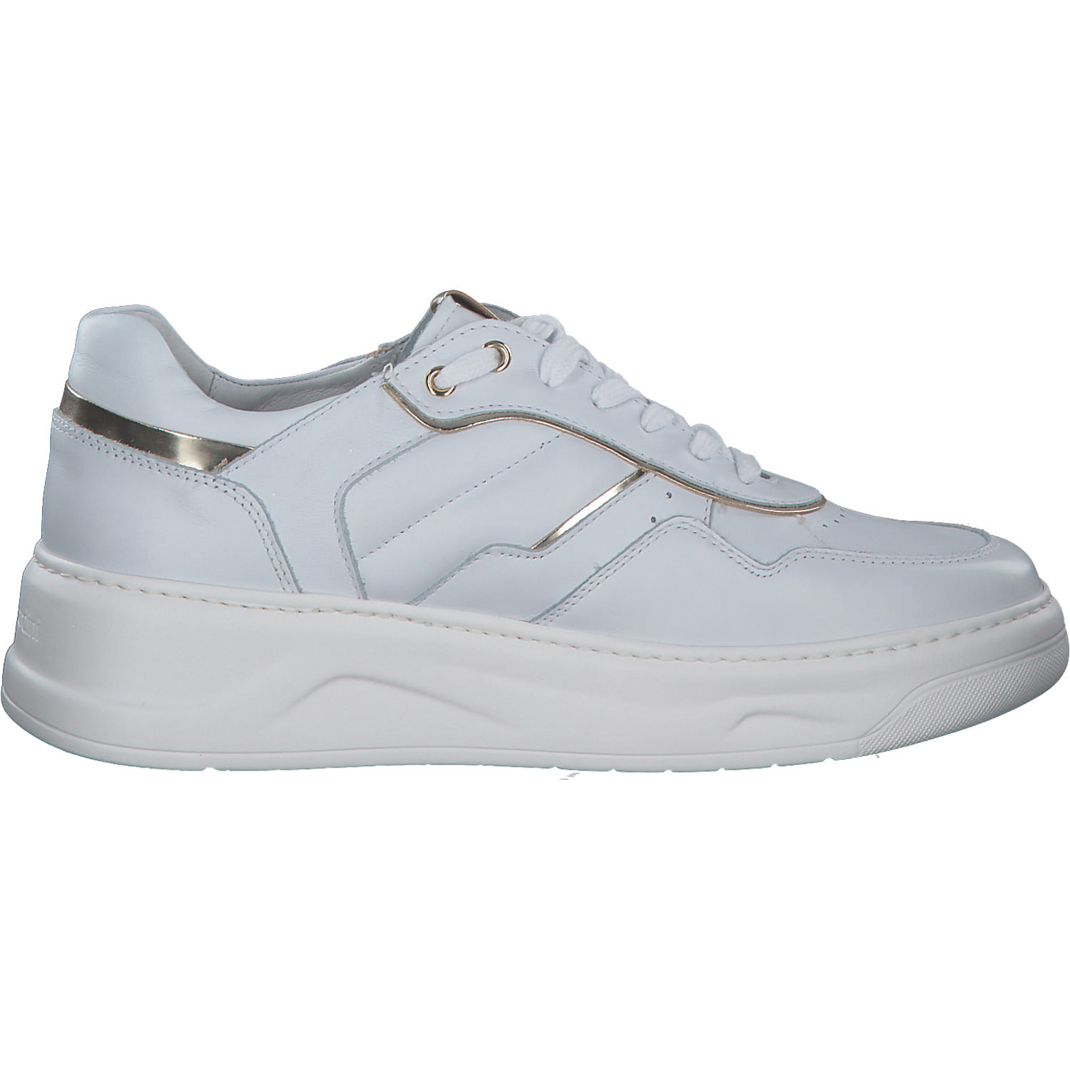 NeroGiardini I205380D, Schnürschuhe, Damen, bianco/platino