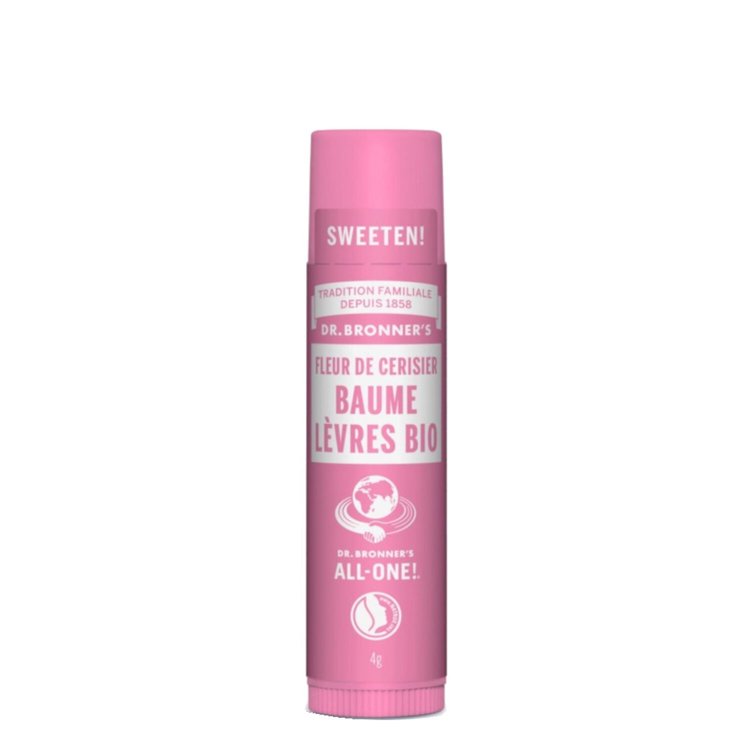 Dr Bronners Baume à Lèvres Fleur de Cerisier