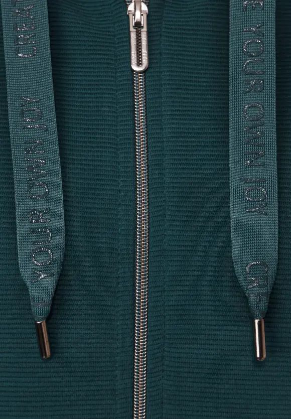 CECIL Hoodie Pullunder mit Zipper