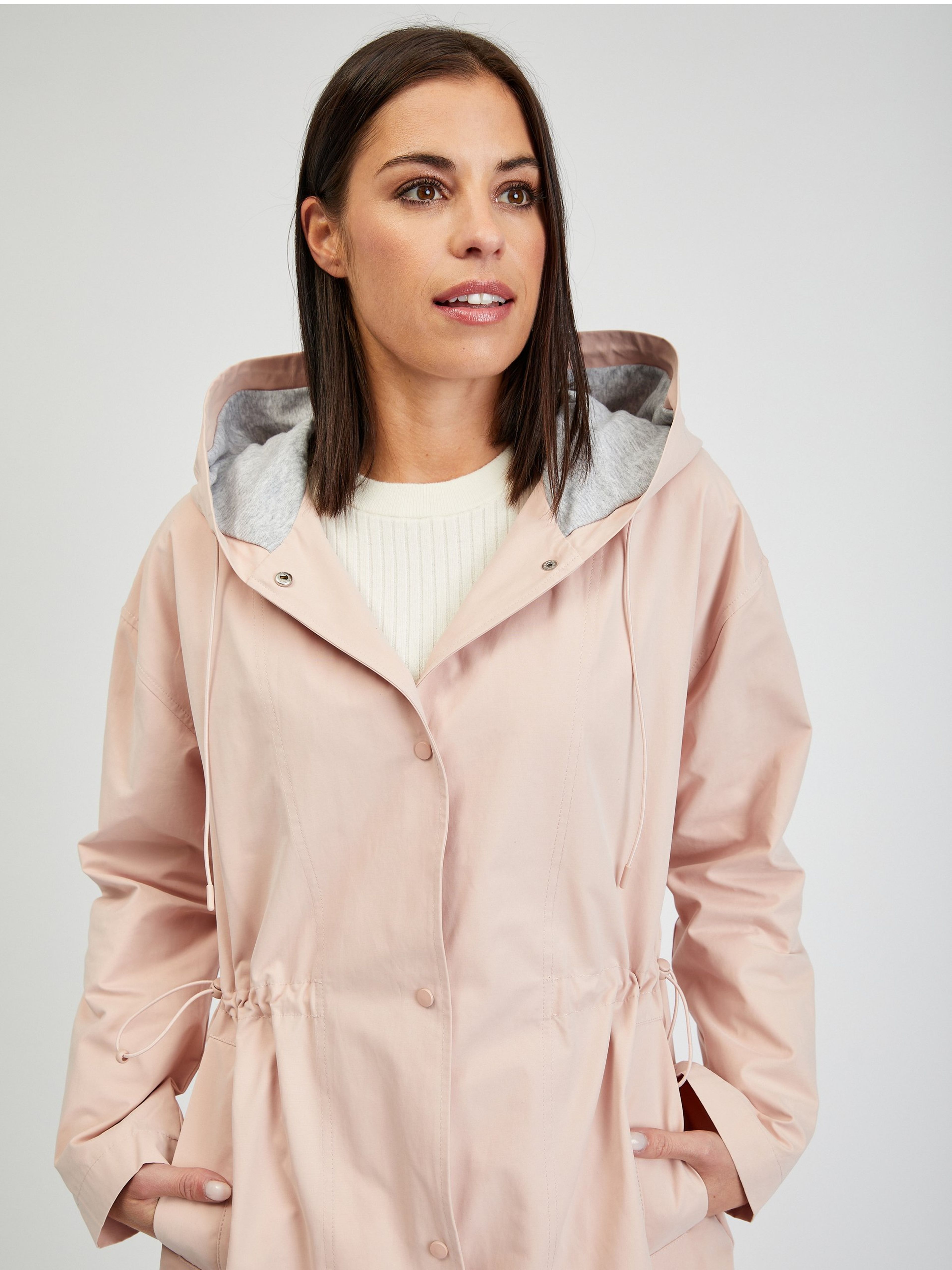 Hellrosa Damenparka ORSAY