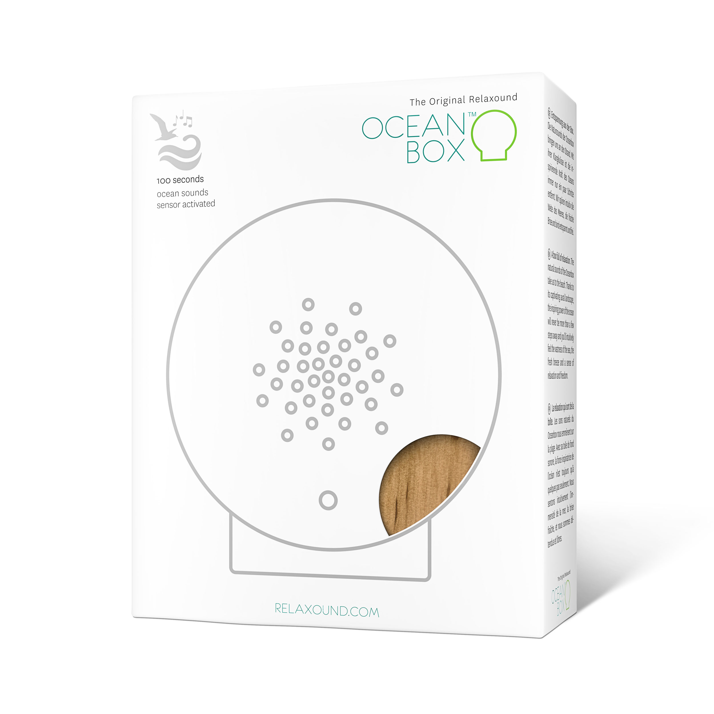 RelaxoundOceanbox Wood