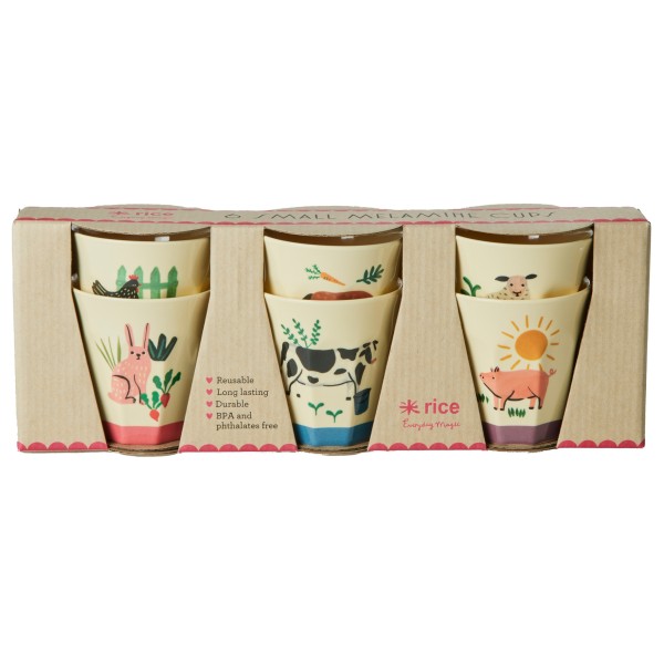 Rice - Melamine Cups - Becher