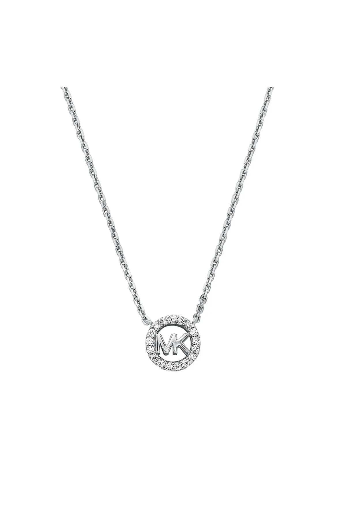 Michael Kors  Kors Silberfarbene Halskette MKC1726CZ040