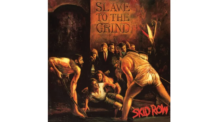 Slave To The Grind Orange&Black Marble Vinyl 180gr