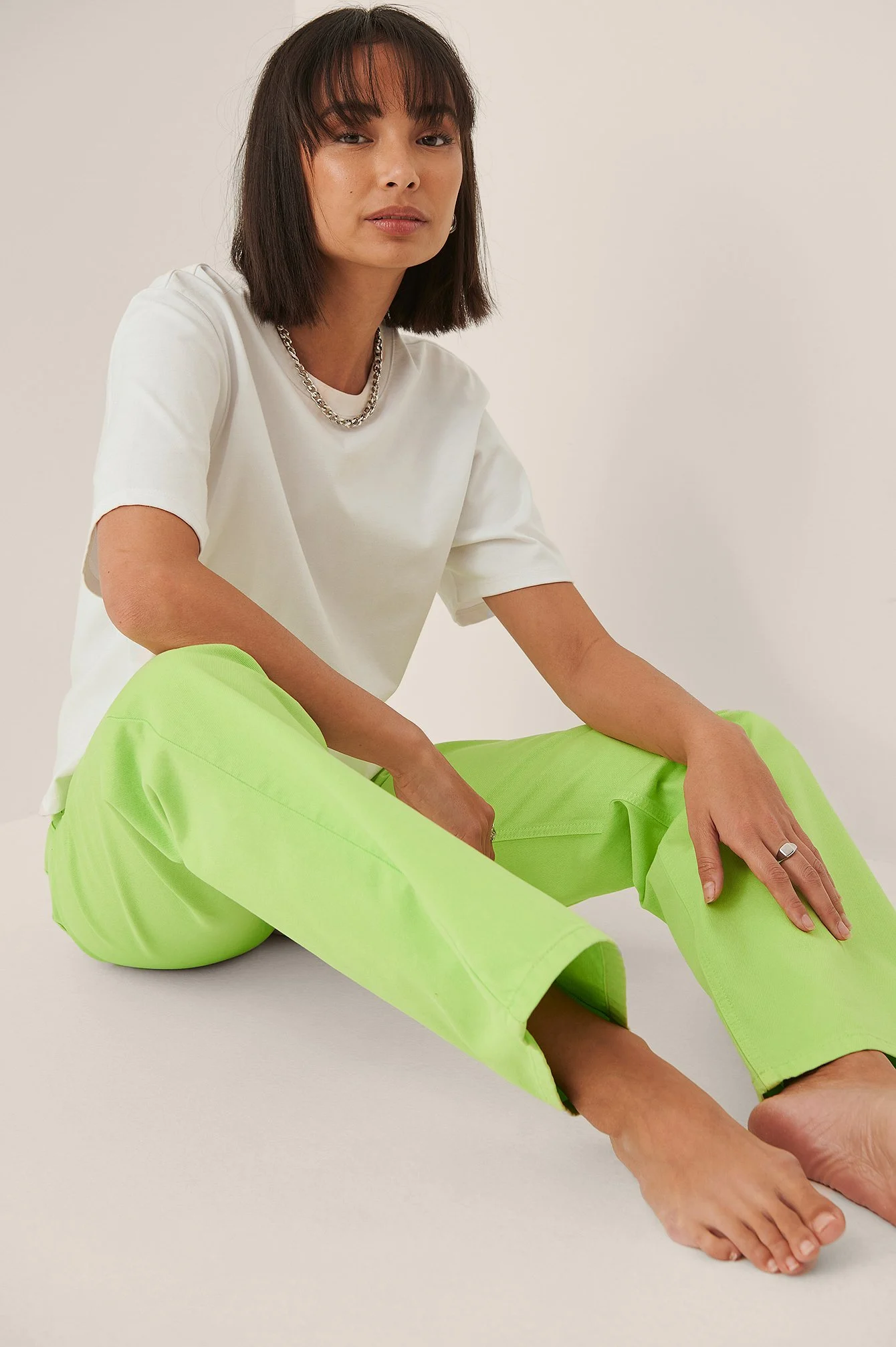 Relaxed Full Length Jeans