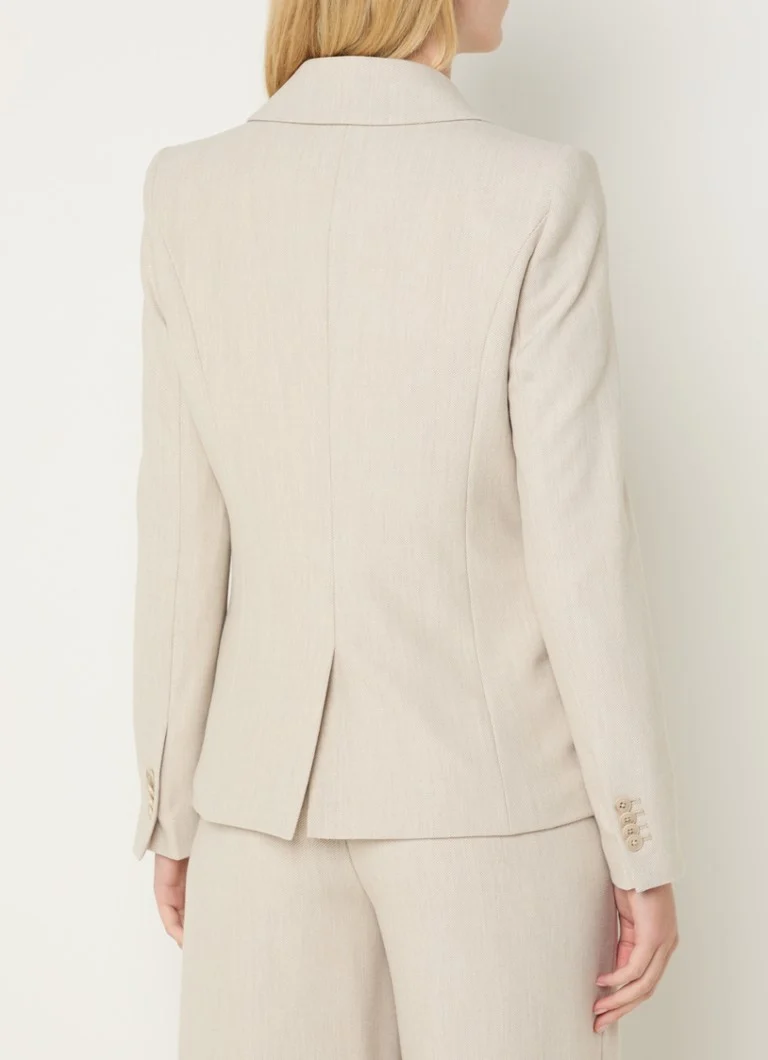 Blazer Bundrey di DRYKORN in misto lana con tasche a patta