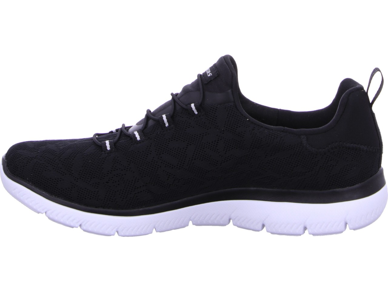 SKECHERS Sportliche Slipper schwarz