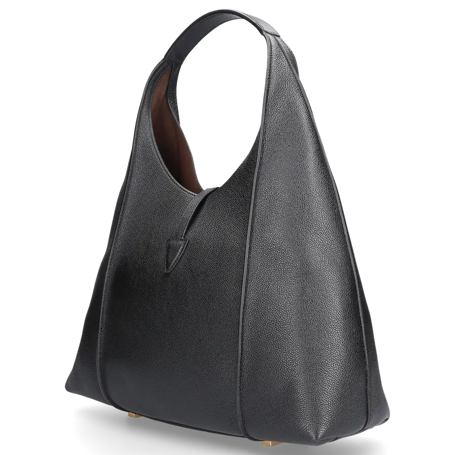 Tod's - Handtasche T TIMELESS HOBO Kalbsleder - schwarz