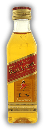 Johnnie Walker Red Label 0,05 Liter PET Flasche Johnnie Walker Red Label 0,05 Liter PET Flasche Der bekannteste und meistgetrunkene Scotch Whisky der Welt. 0,05	 Liter - Vol 40%