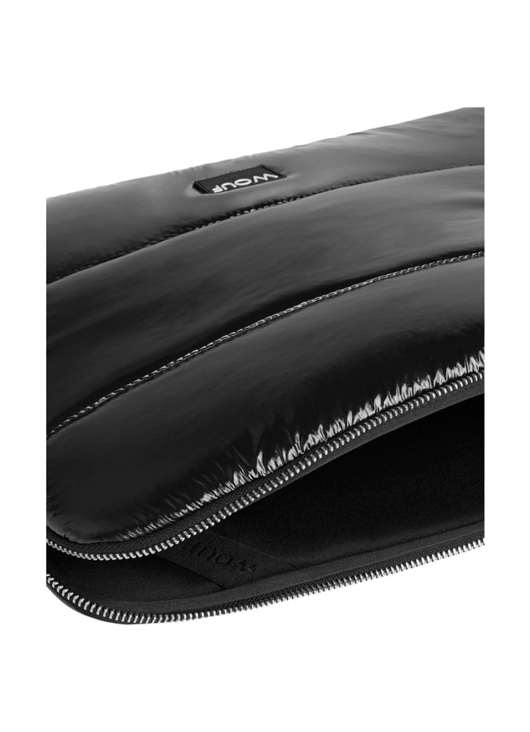 Wouf  Black Glossy  laptophoes 13 en 14 inch