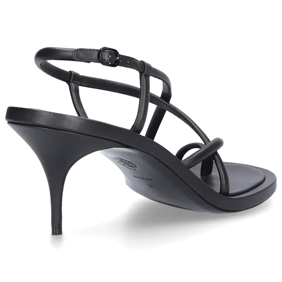 Alexander McQueen - Sandalen STRAPPY Kalbsleder - schwarz