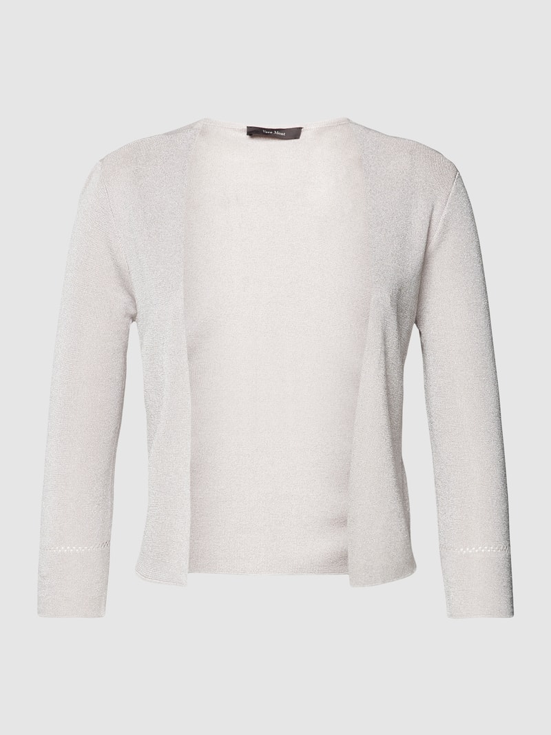 Cocktailjacke mit Effektgarn in rosé