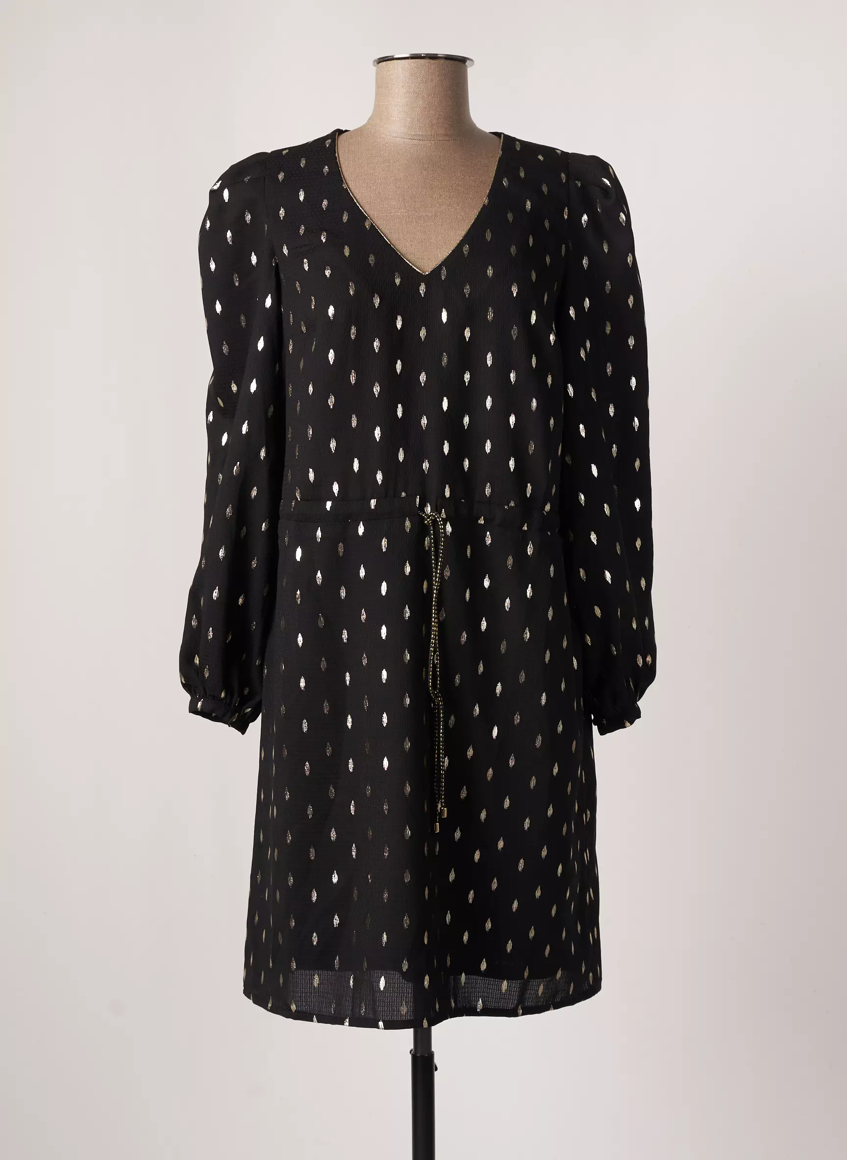 C Est B Robes Mi Longues Femme couleur noir