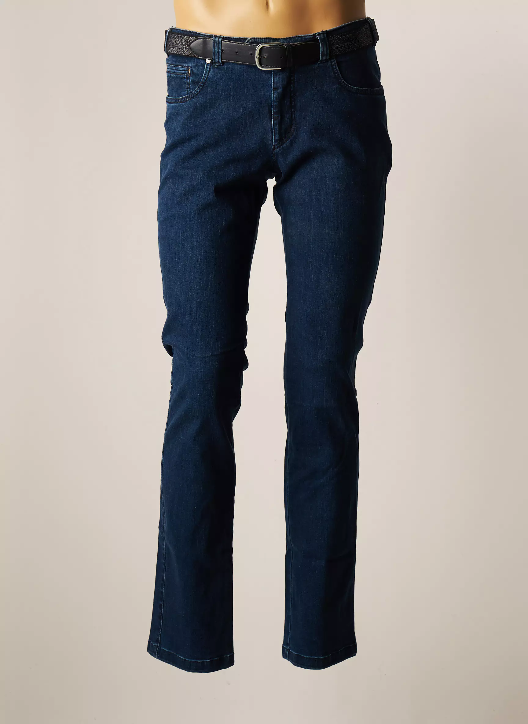 Luigi Morini Pantalons Chino Homme couleur bleu