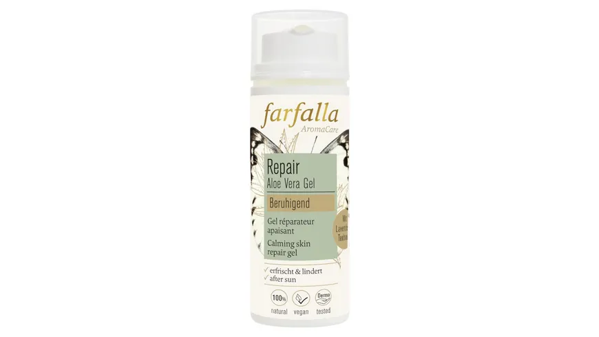 Farfalla Aloe Vera Hautberuhigendes Repair-Gel 50 ml