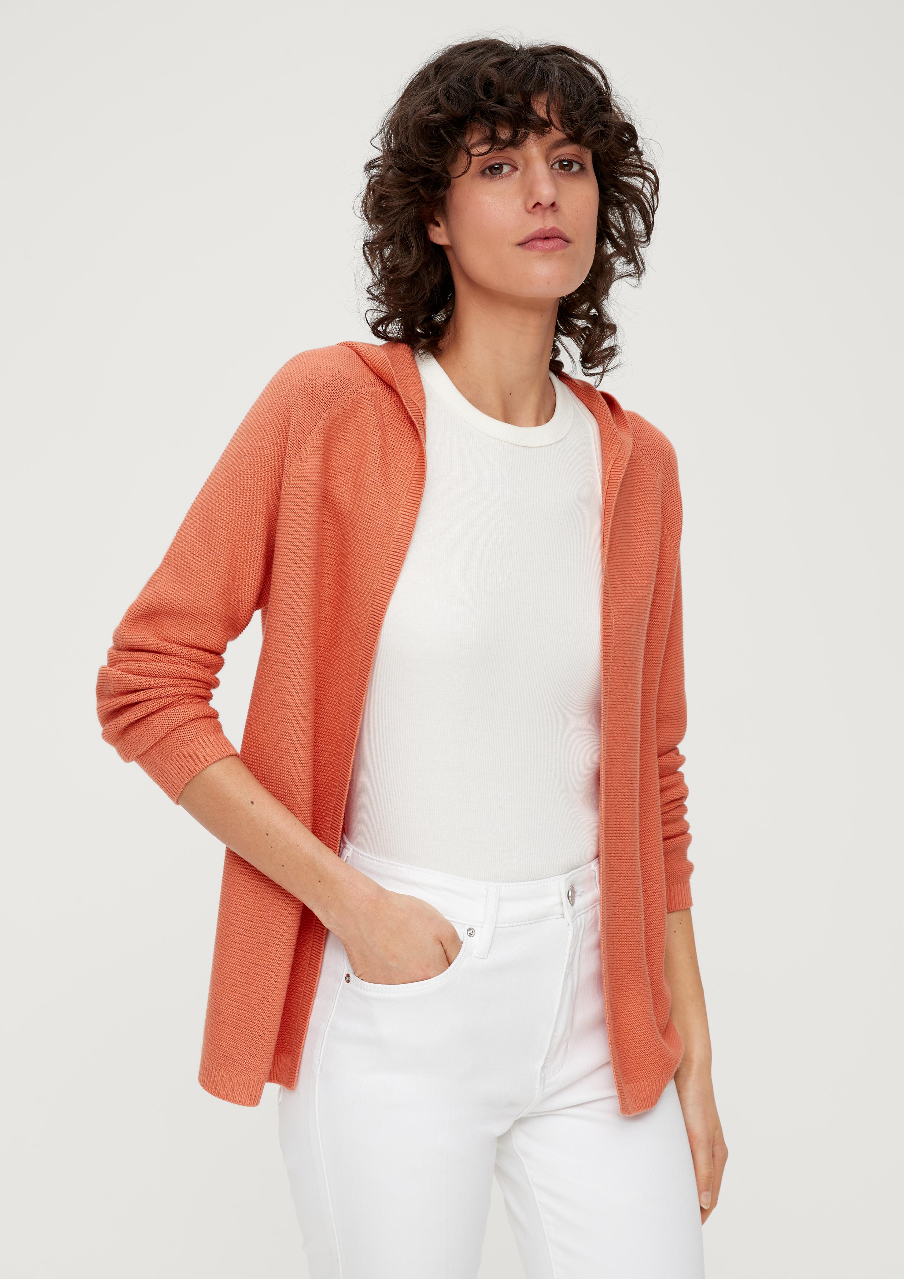 Strickjacke aus Viskosemix  2126913-2711