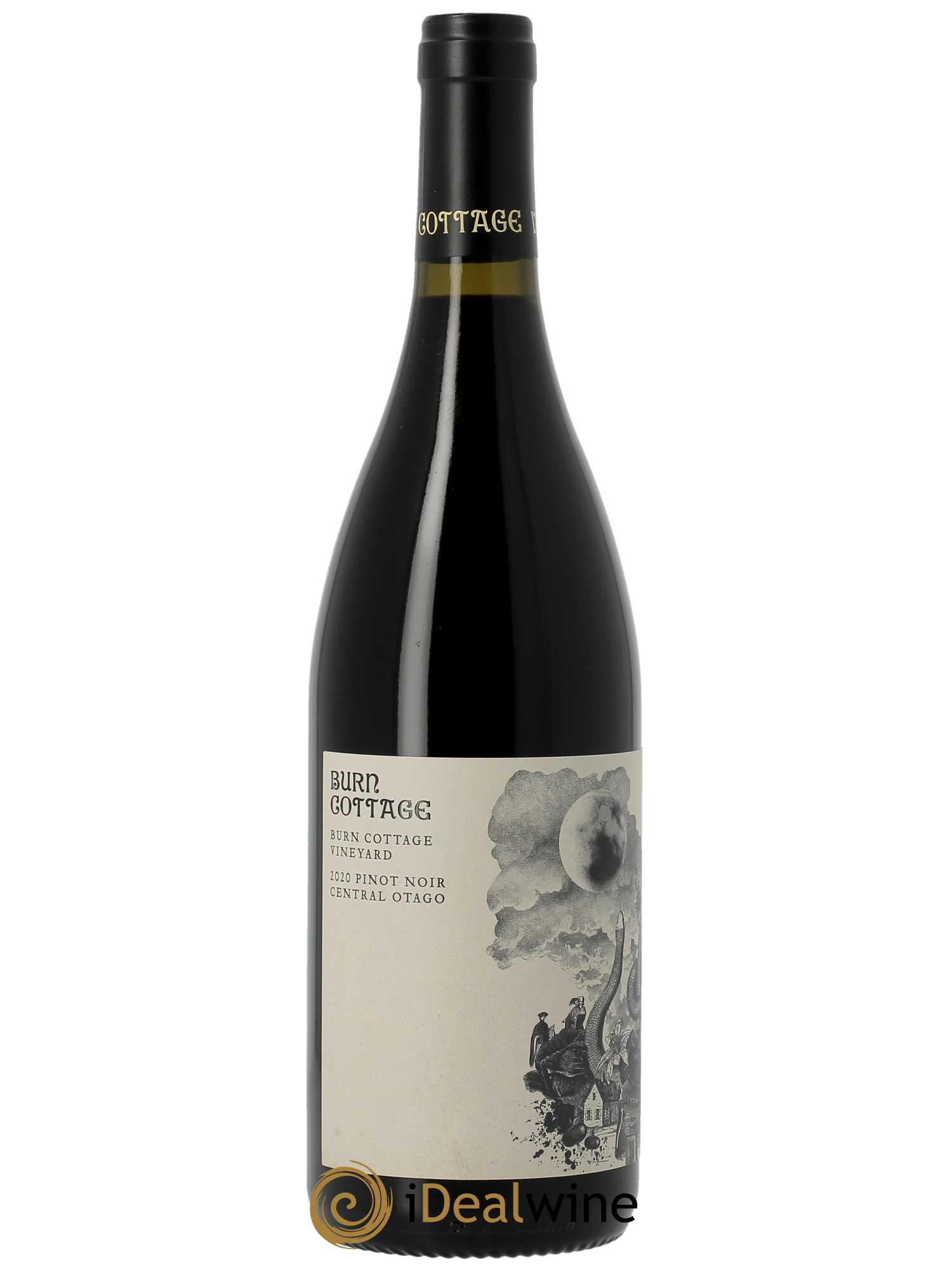 Central Otago Burn Cottage Vineyard Pinot Noir  2020 - Lot de 1 Bouteille