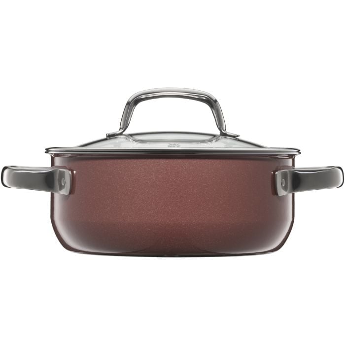 WMF Fusiontec Mineral Topf-Set 3-teilig, Rose Quartz