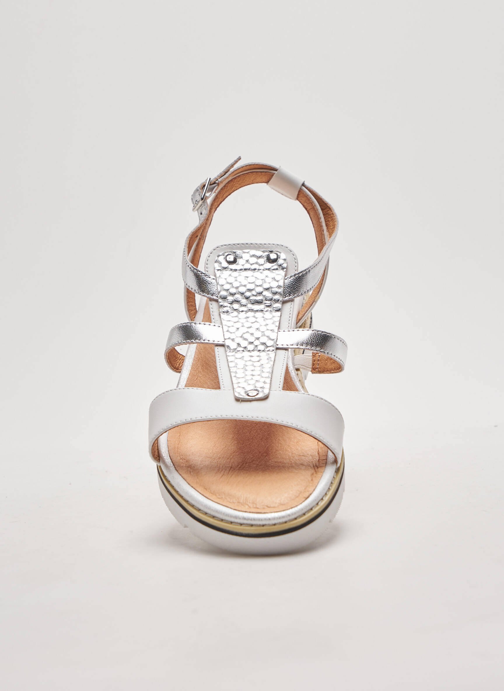 Emilie Karston Sandales Nu Pieds Femme couleur gris