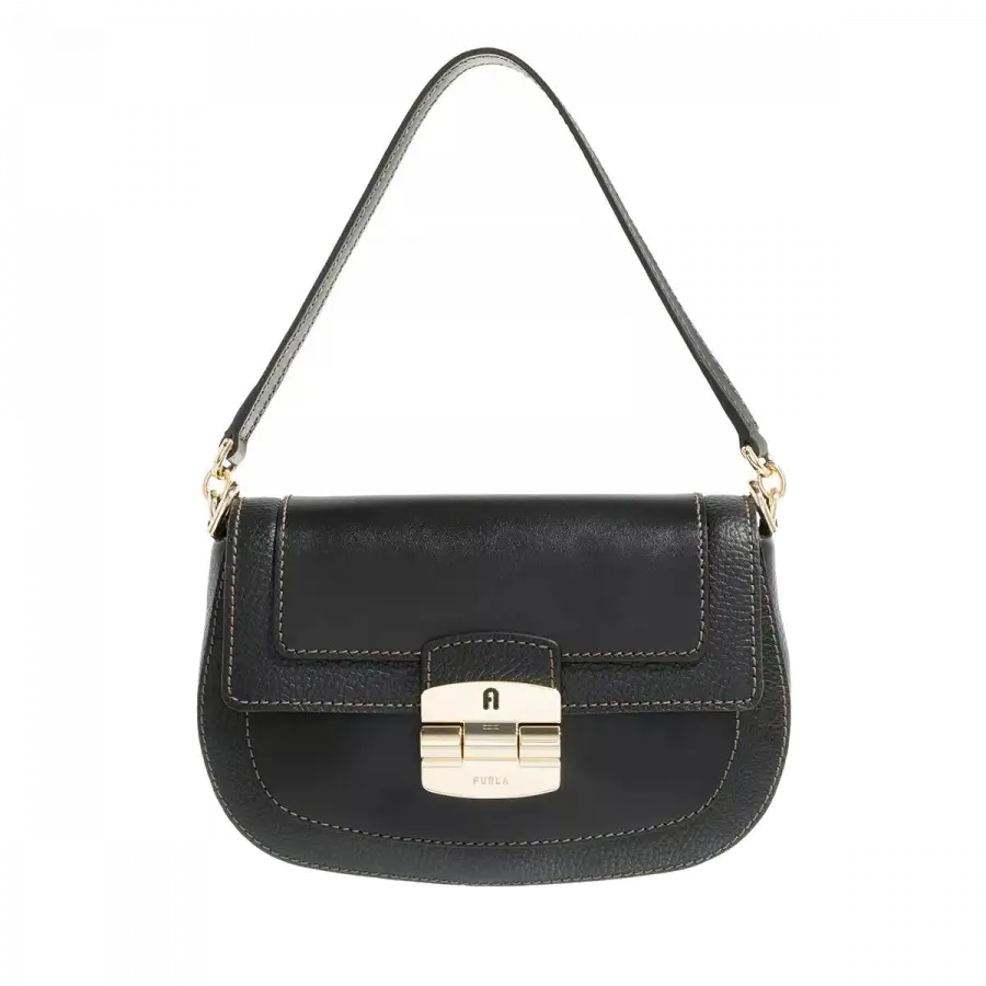 Furla - Furla Shoulder Bags Leder Black - schwarz