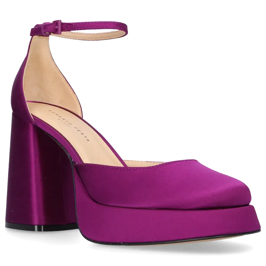 Roberto Festa - Pumps NICLA Seide - lila
