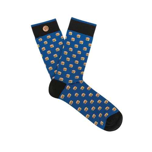 Louis & Manon blue socks