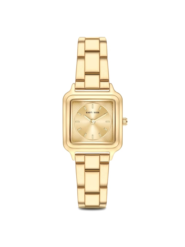 Eastside NY Damen Quarzuhr gelbgold Edelstahl gelbgold in gelbgold günstig kaufen 21 cm