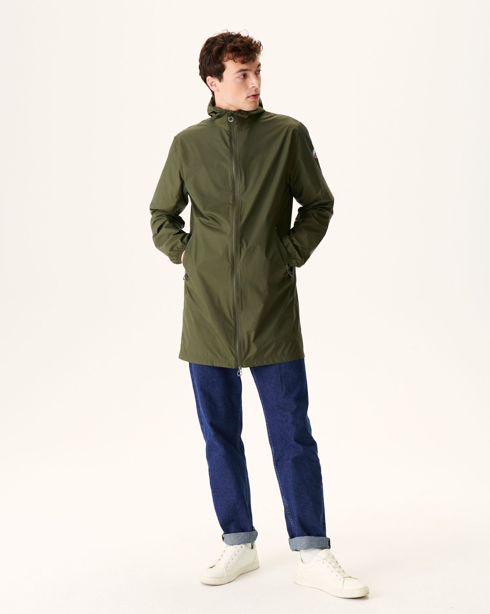 Imperméable long paquetable Army Stockholm