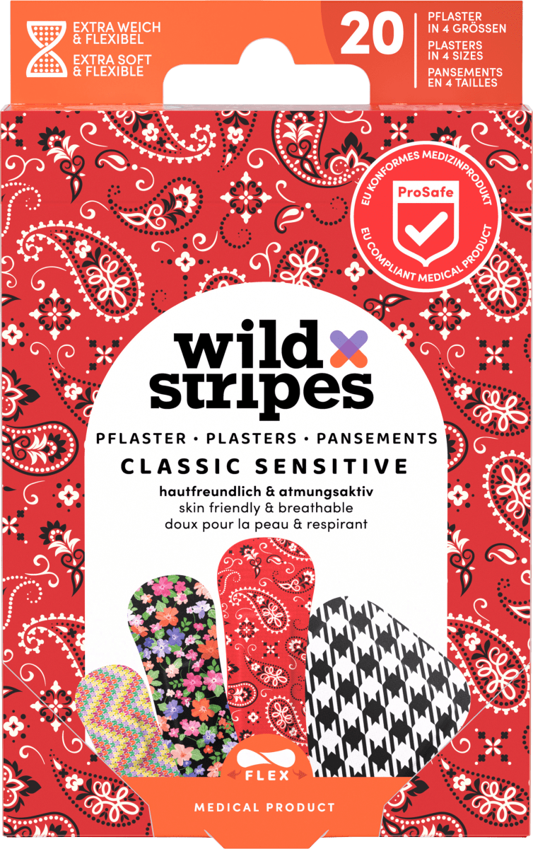 Pflaster Classic Sensitive Fashion, 20 St