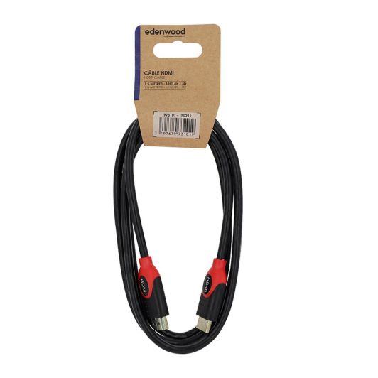 Cablu HDMI EDENWOOD 1,50 m 4K roșu